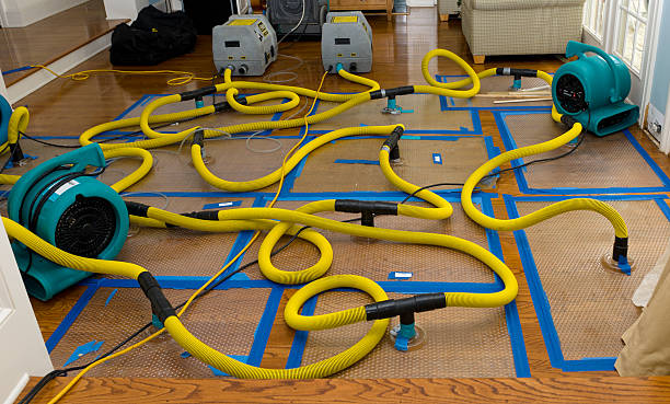 Professional Crawl Space Water Removal technician working in Smithfield, WV